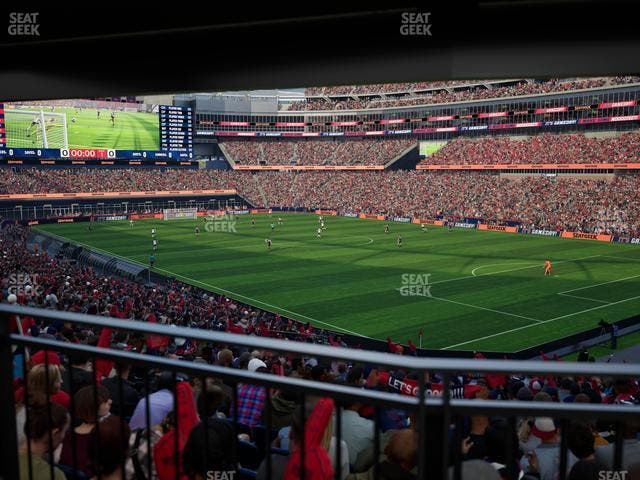 Gillette Stadium - Section 103 Seat View