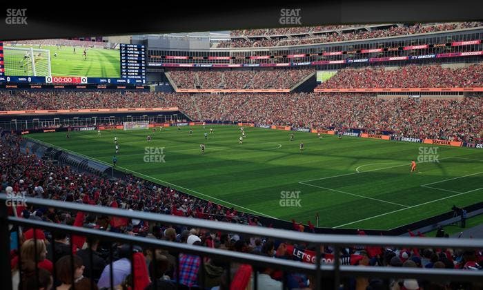 Gillette Stadium - Section 103 Seat View