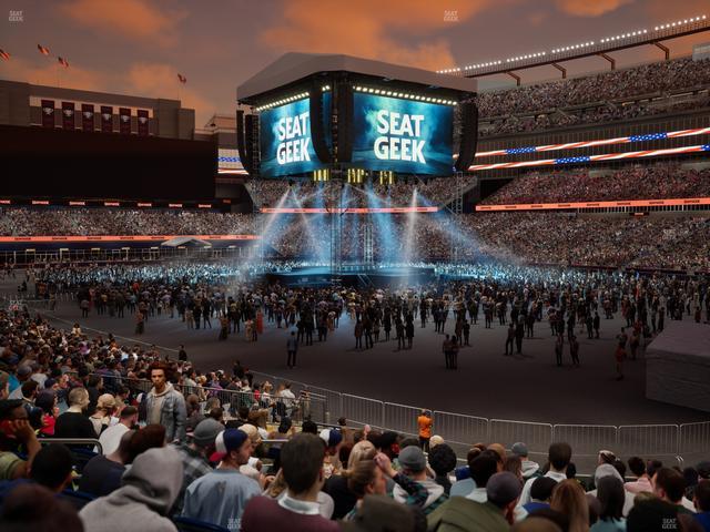 Gillette Stadium - Section 103 Seat View Gillette Stadium - Section 103 Seat View