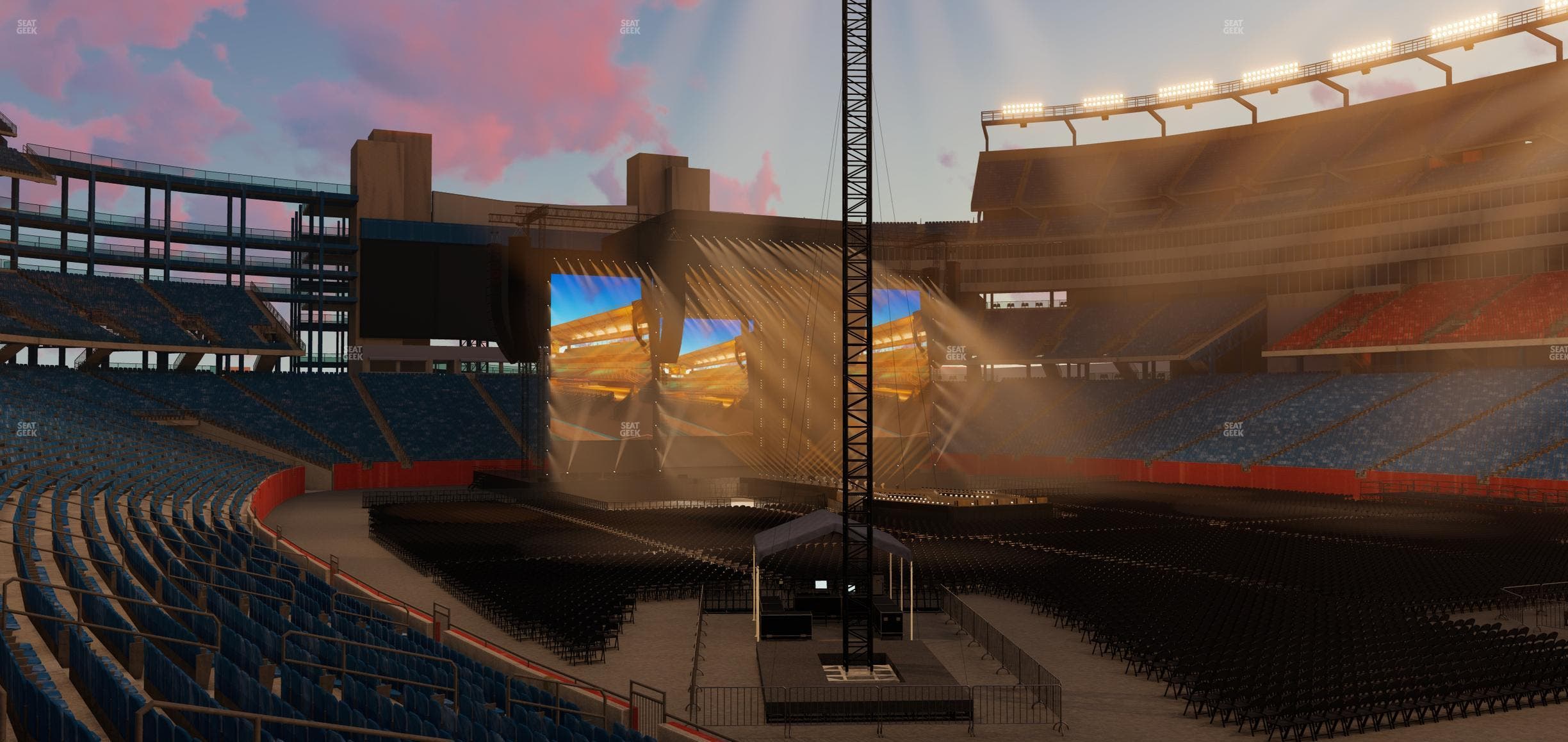 Gillette Stadium - Section 103 Seat View