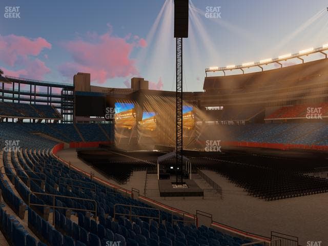 Gillette Stadium - Section 103 Seat View