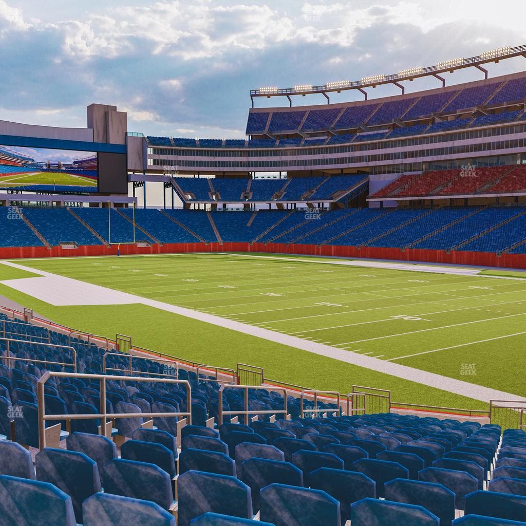 Gillette Stadium - Section 103 Seat View