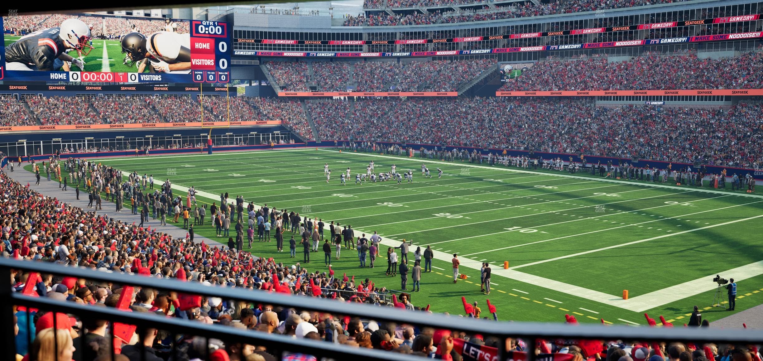 Gillette Stadium - Section 103 Seat View