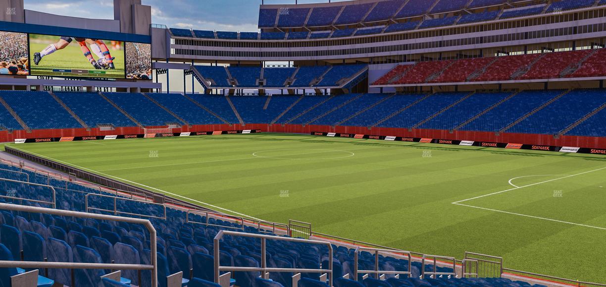 Gillette Stadium - Section 104 Seat View