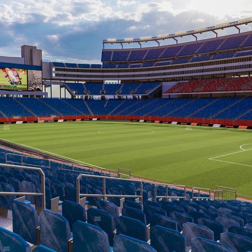 Gillette Stadium - Section 104 Seat View