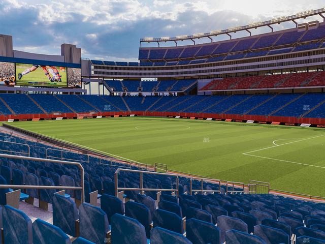 Gillette Stadium - Section 104 Seat View Gillette Stadium - Section 104 Seat View