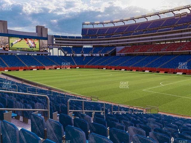 Gillette Stadium - Section 104 Seat View