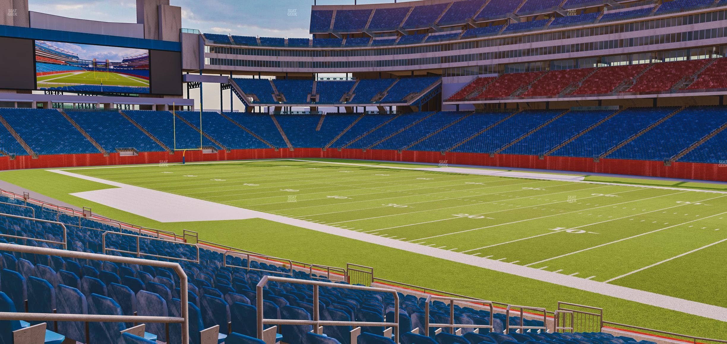 Gillette Stadium - Section 104 Seat View