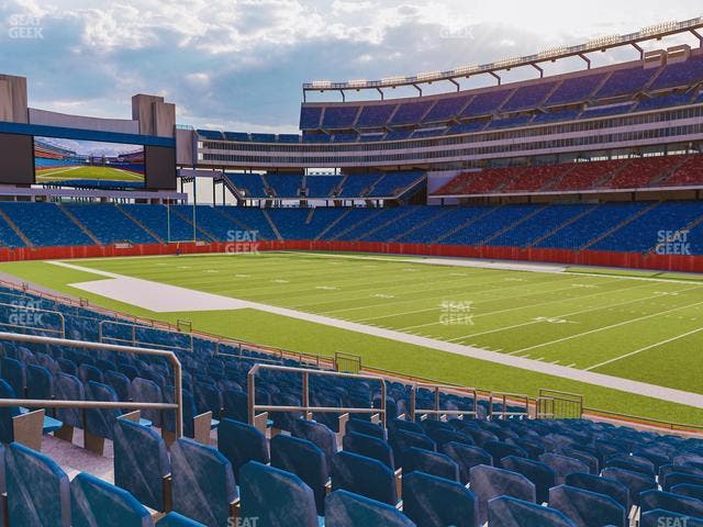 Gillette Stadium - Section 104 Seat View