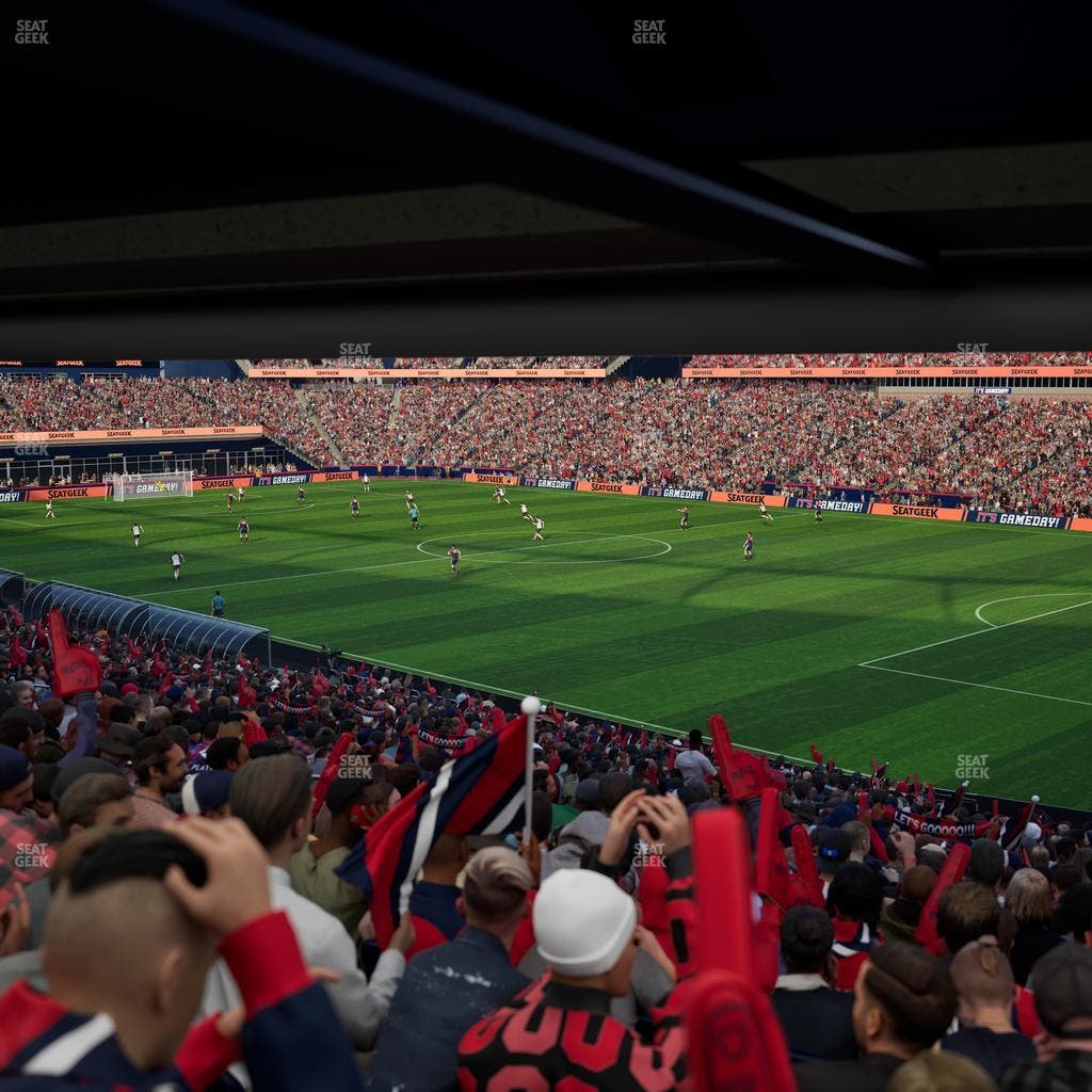 Gillette Stadium - Section 104 Seat View