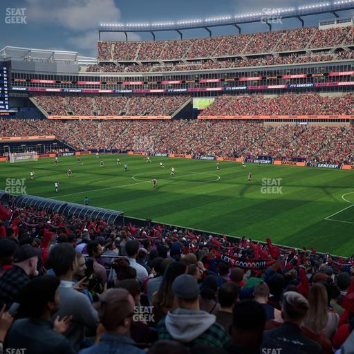 Gillette Stadium - Section 105 Seat View