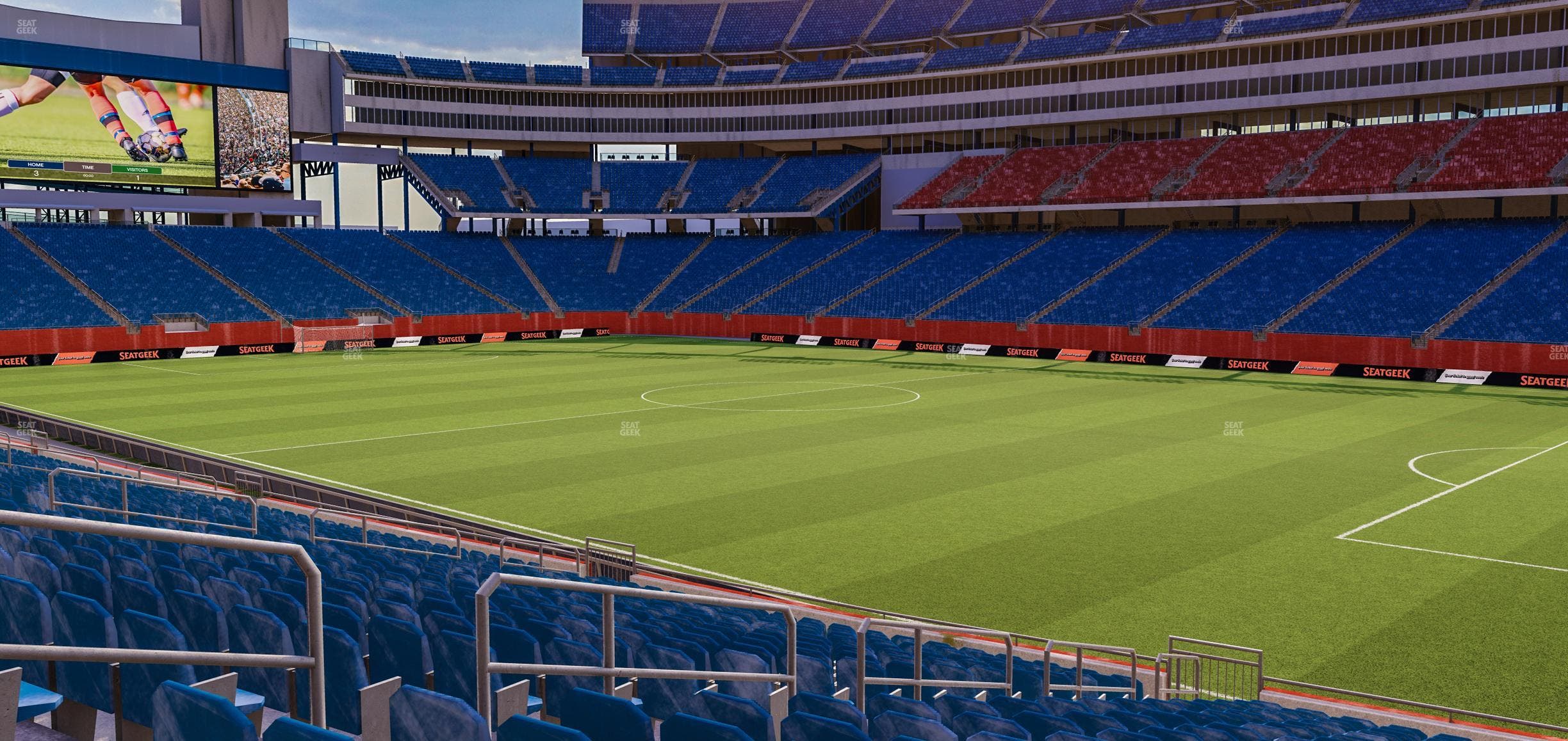 Gillette Stadium - Section 105 Seat View