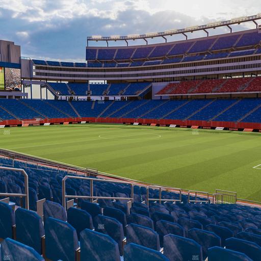 Gillette Stadium - Section 105 Seat View