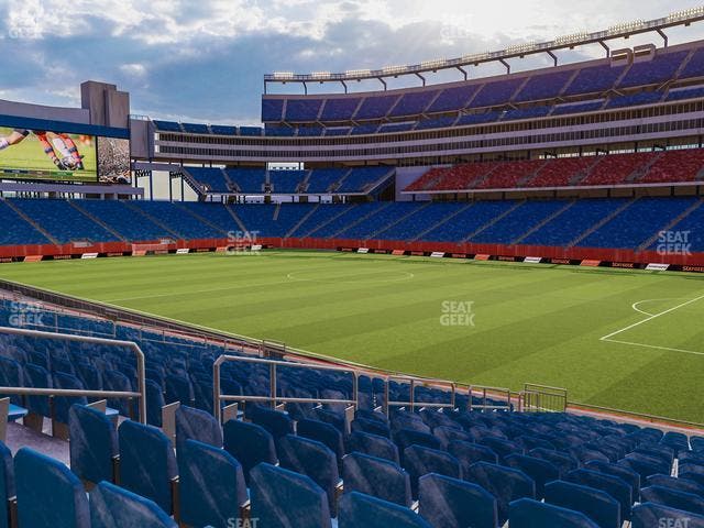 Gillette Stadium - Section 105 Seat View