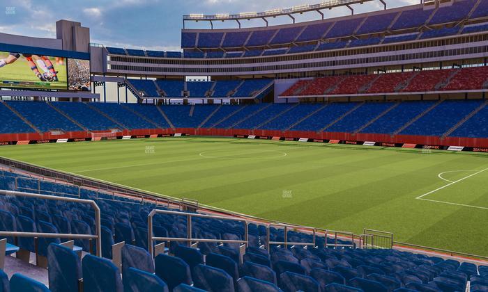 Gillette Stadium - Section 105 Seat View