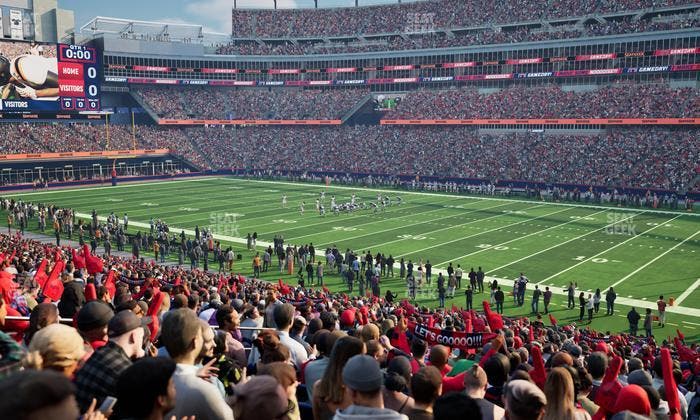 Gillette Stadium - Section 105 Seat View