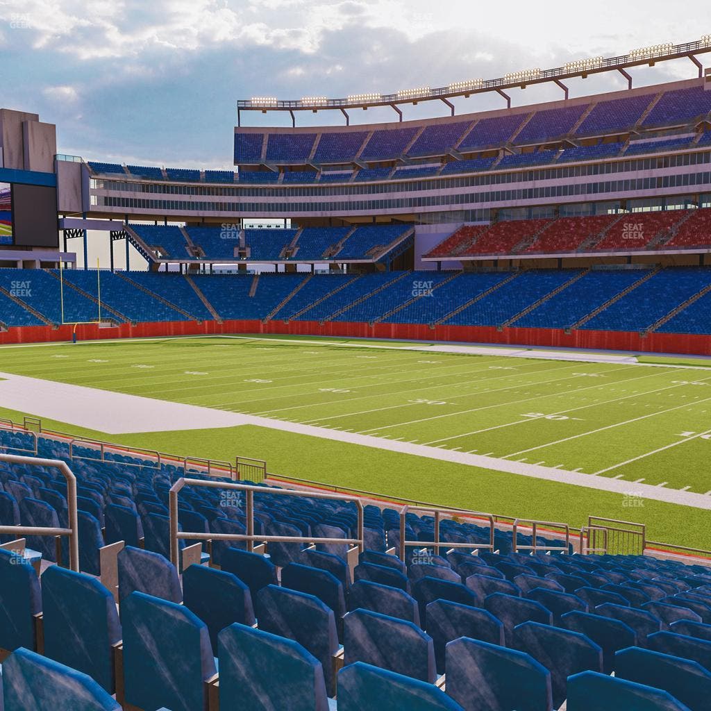 Gillette Stadium - Section 105 Seat View