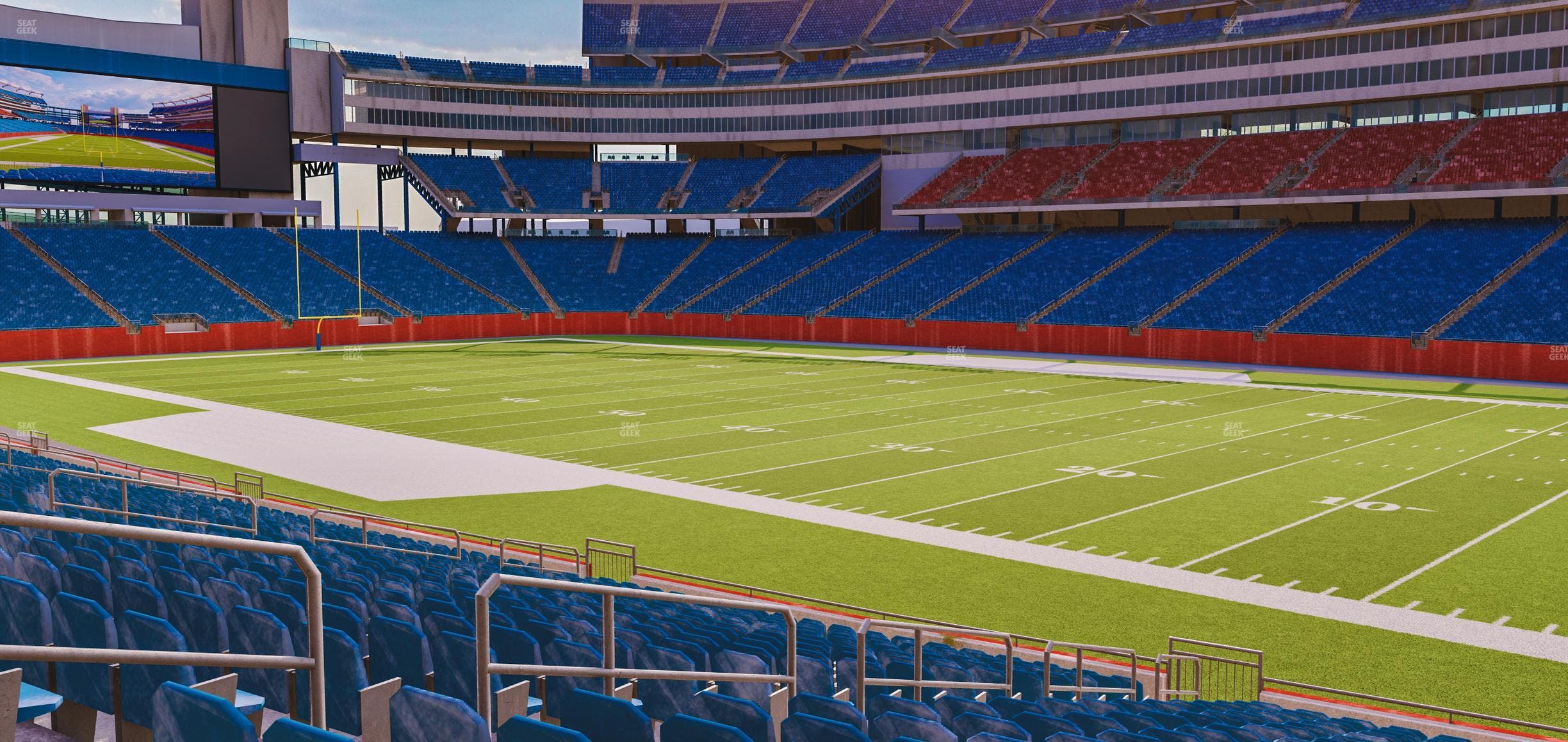 Gillette Stadium - Section 105 Seat View