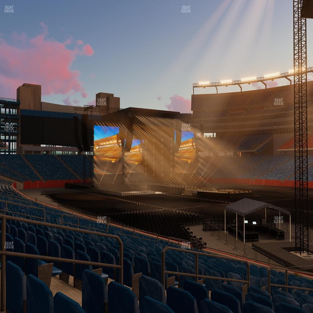 Gillette Stadium - Section 105 Seat View