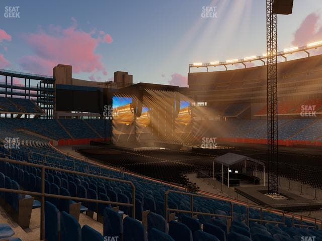 Gillette Stadium - Section 105 Seat View