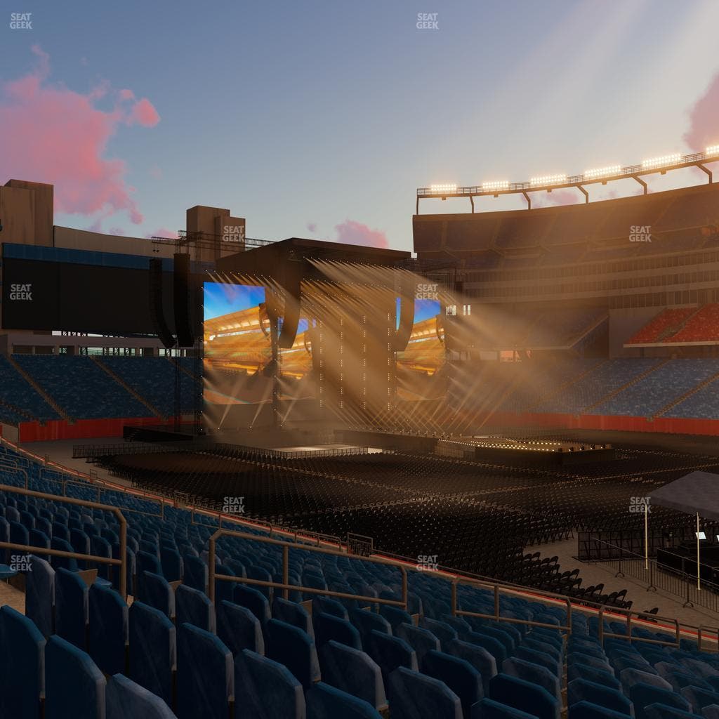 Gillette Stadium - Section 106 Seat View