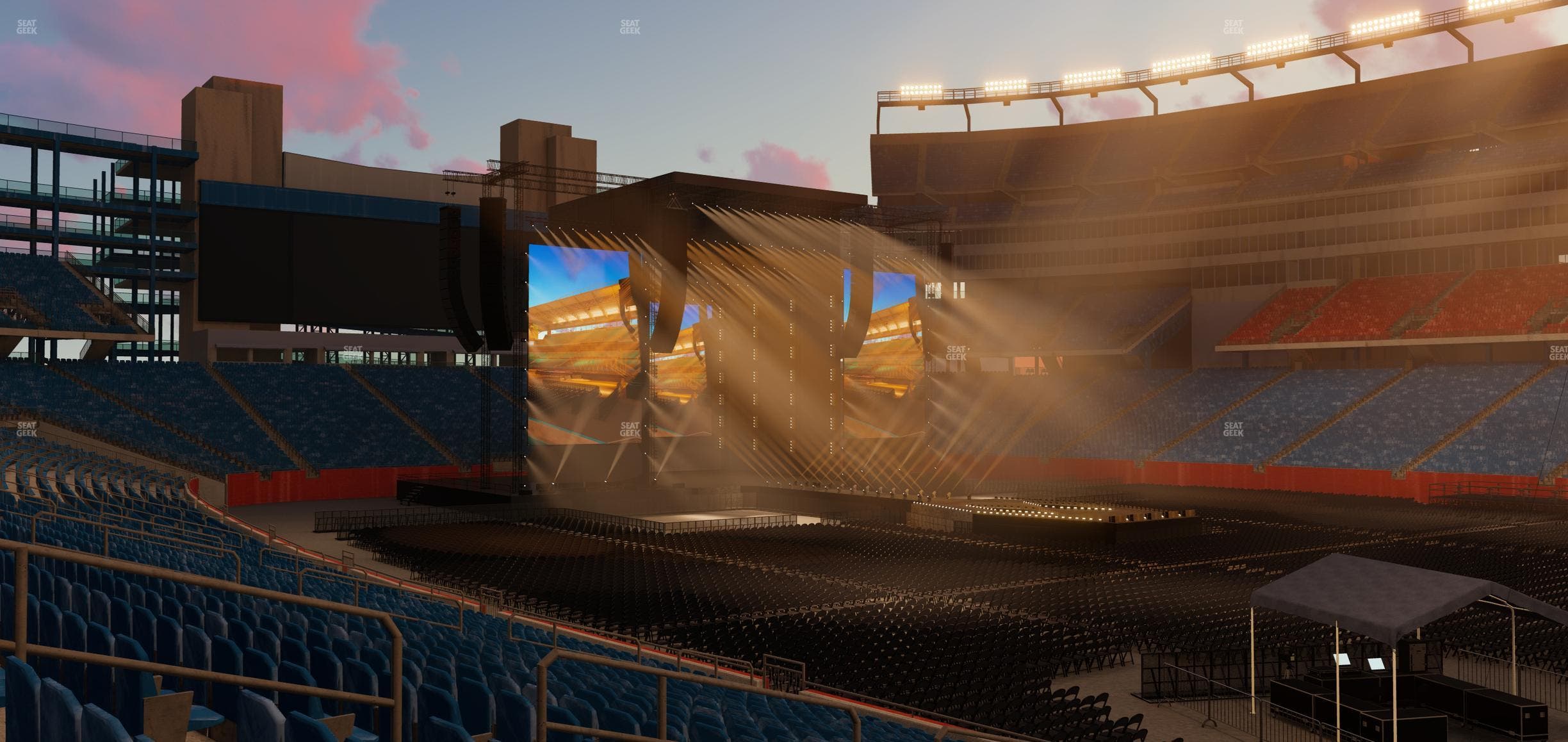 Gillette Stadium - Section 106 Seat View