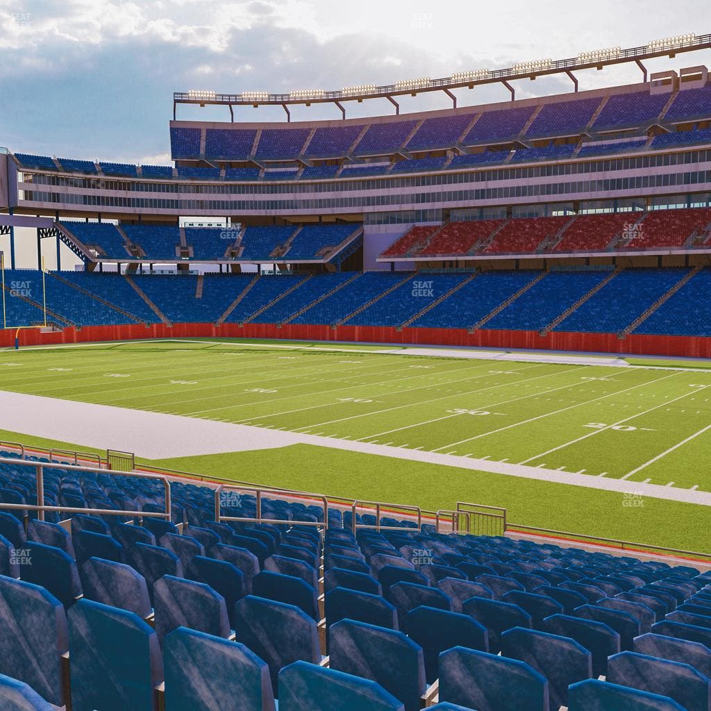 Gillette Stadium - Section 106 Seat View