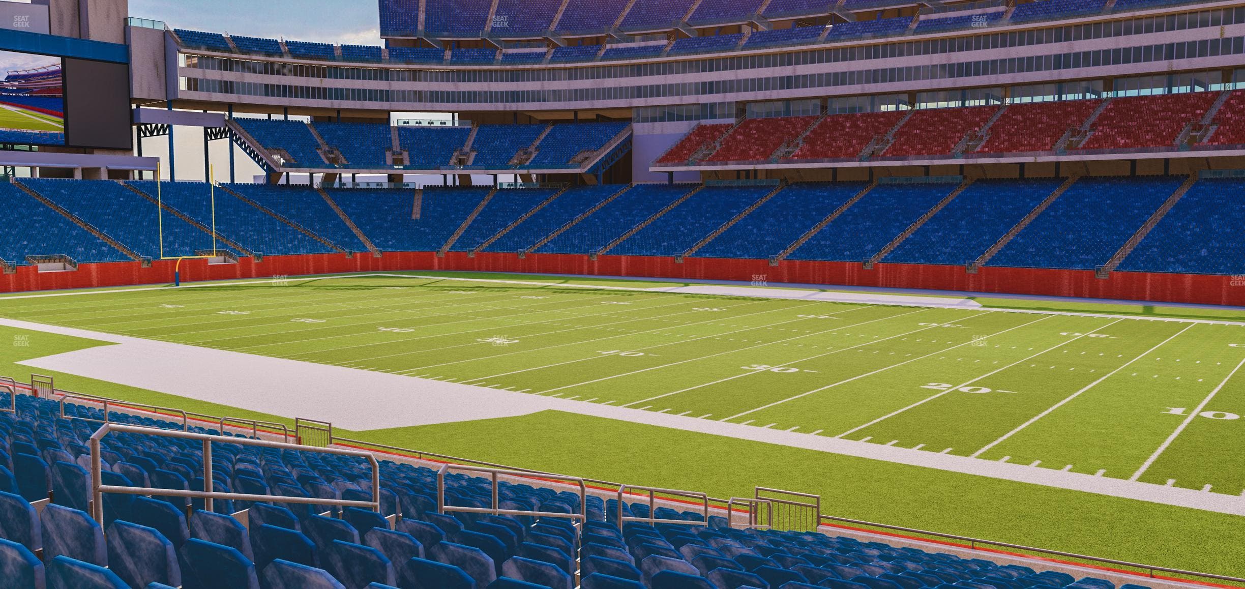 Gillette Stadium - Section 106 Seat View