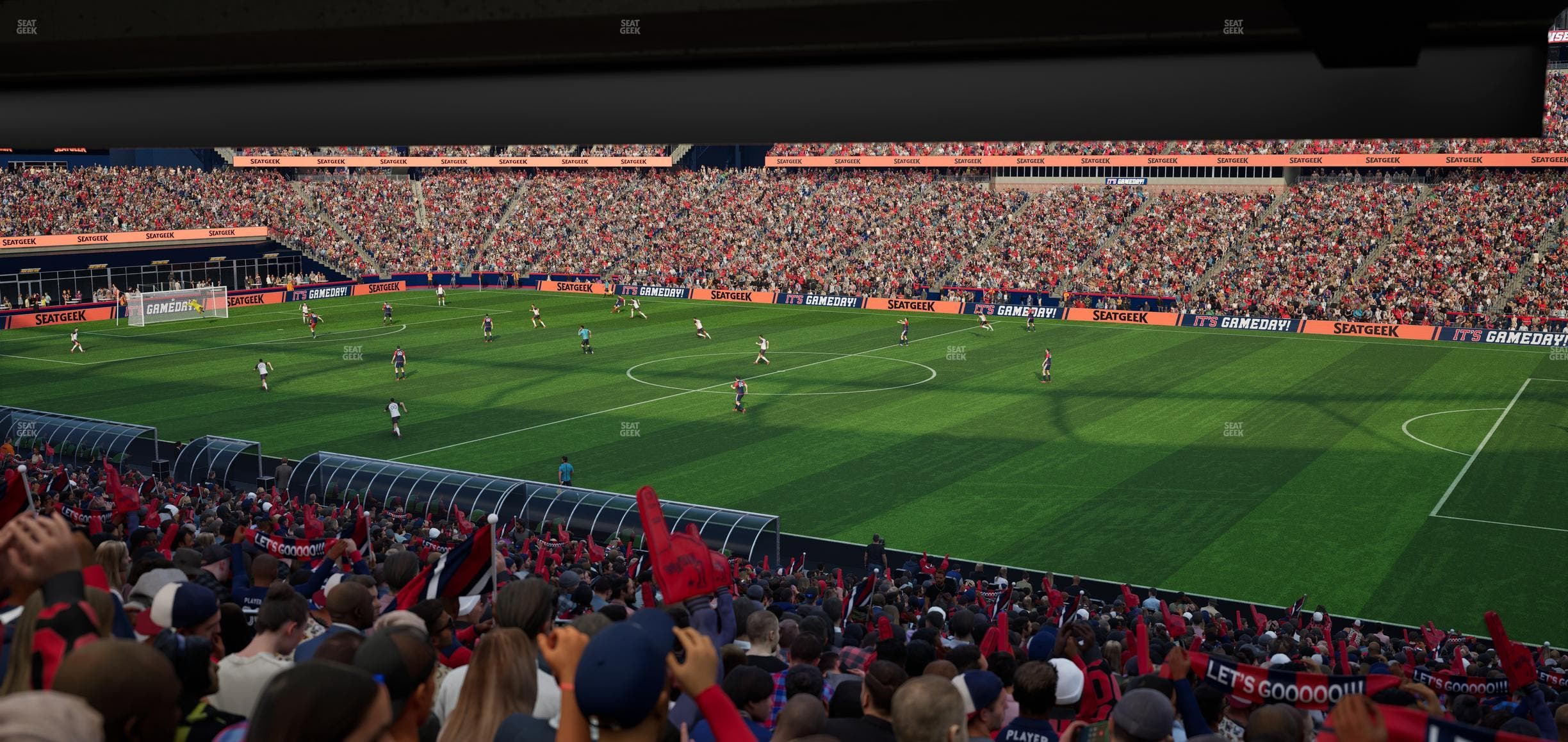 Gillette Stadium - Section 106 Seat View