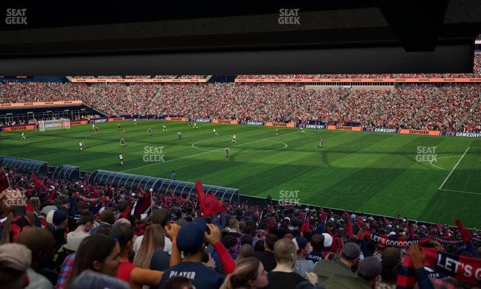 Gillette Stadium - Section 106 Seat View