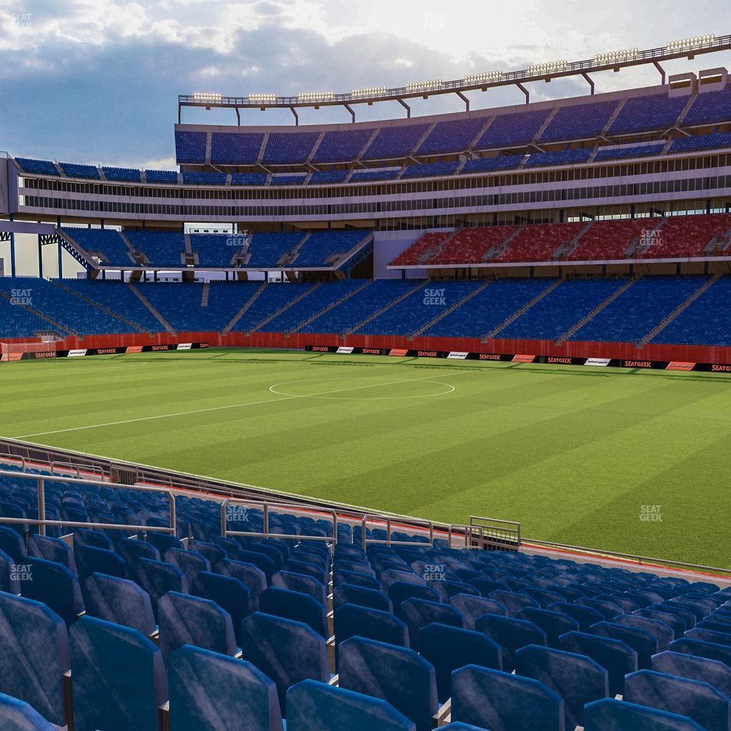 Gillette Stadium - Section 106 Seat View