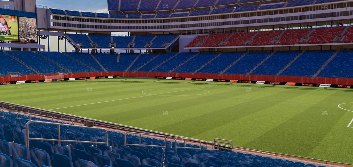 Gillette Stadium - Section 106 Seat View