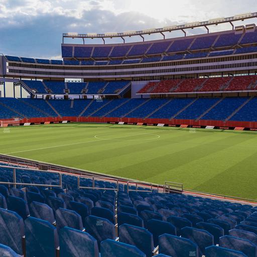 Gillette Stadium - Section 106 Seat View