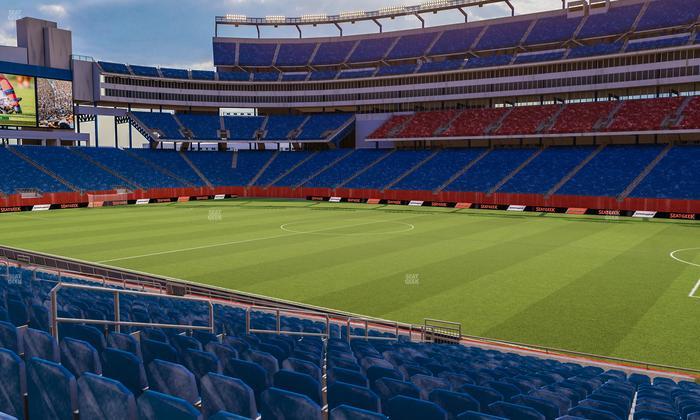 Gillette Stadium - Section 106 Seat View