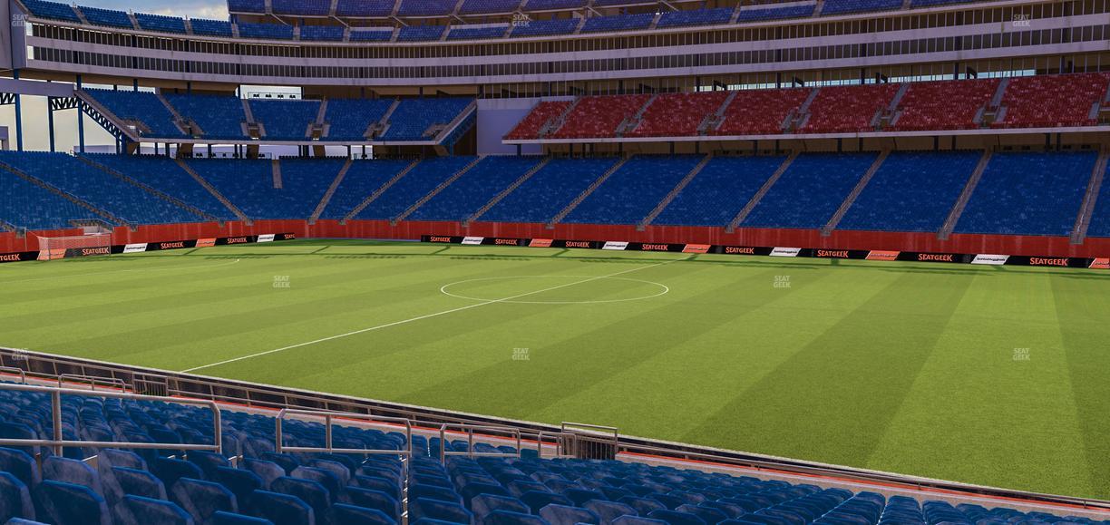 Gillette Stadium - Section 107 Seat View