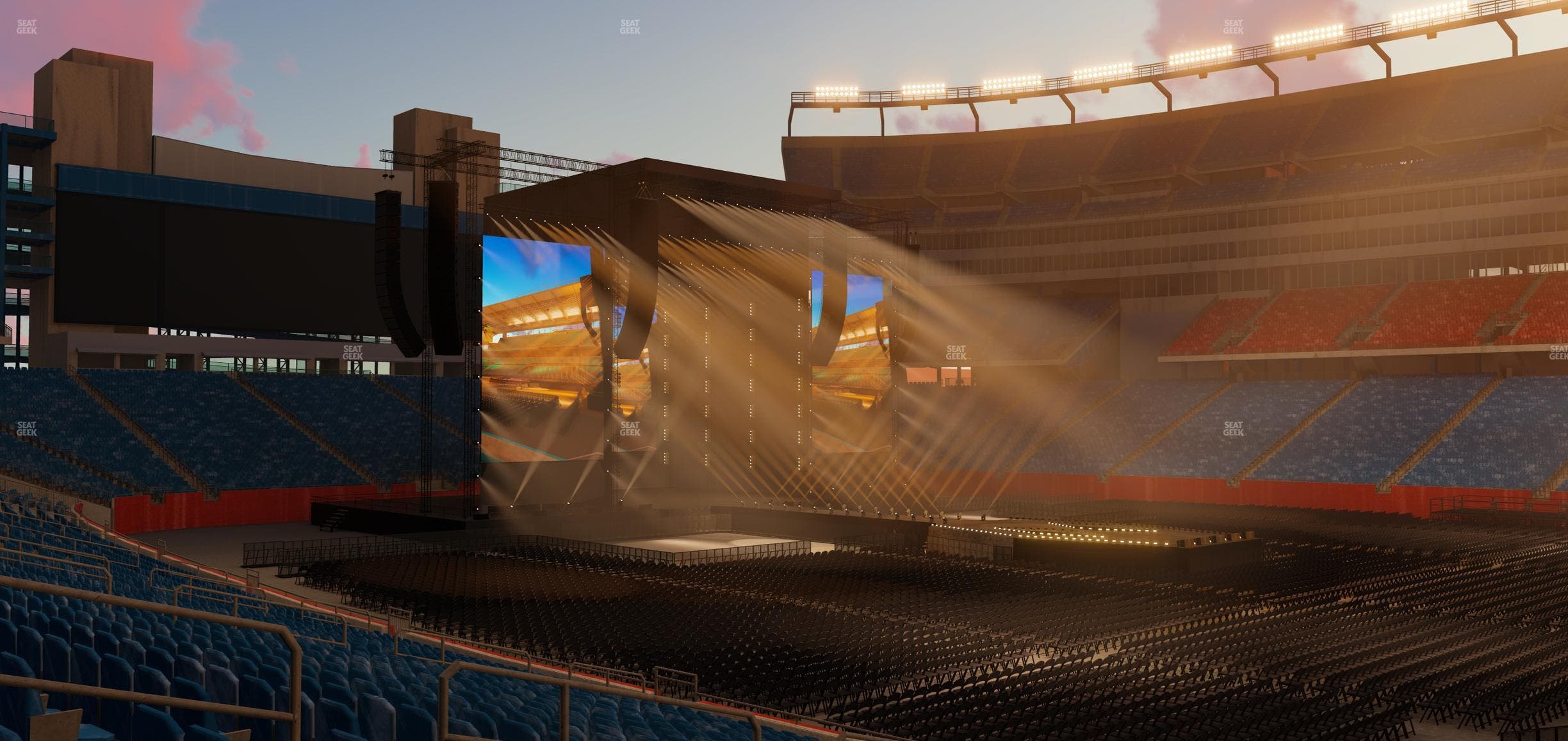 Gillette Stadium - Section 107 Seat View