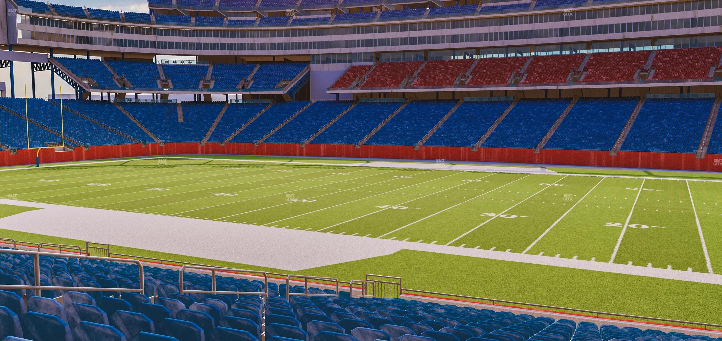 Gillette Stadium - Section 107 Seat View