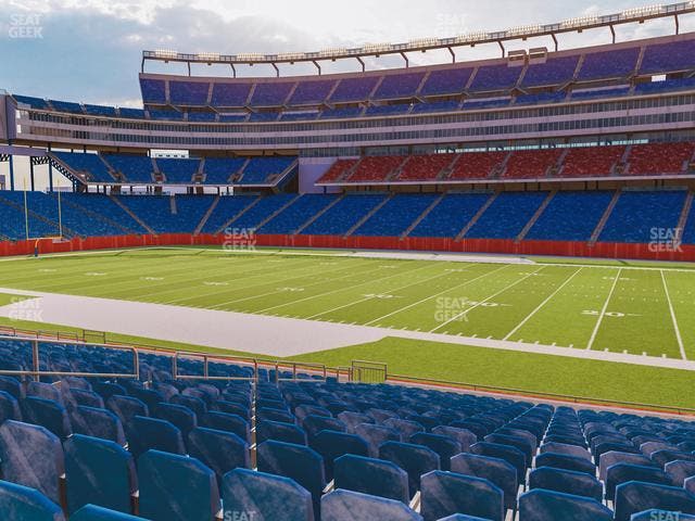 Gillette Stadium - Section 107 Seat View