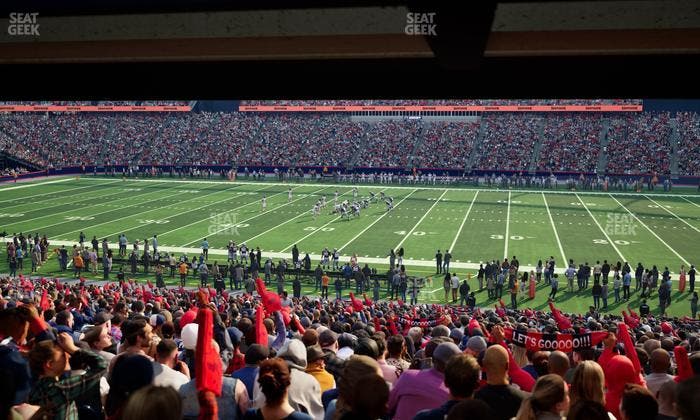 Gillette Stadium - Section 108 Seat View