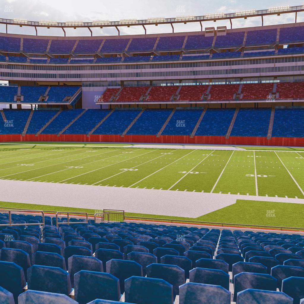 Gillette Stadium - Section 108 Seat View