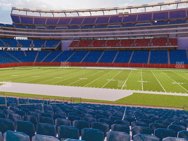 Gillette Stadium - Section 108 Seat View