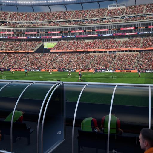 Gillette Stadium - Section 108 Seat View