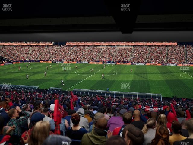 Gillette Stadium - Section 108 Seat View