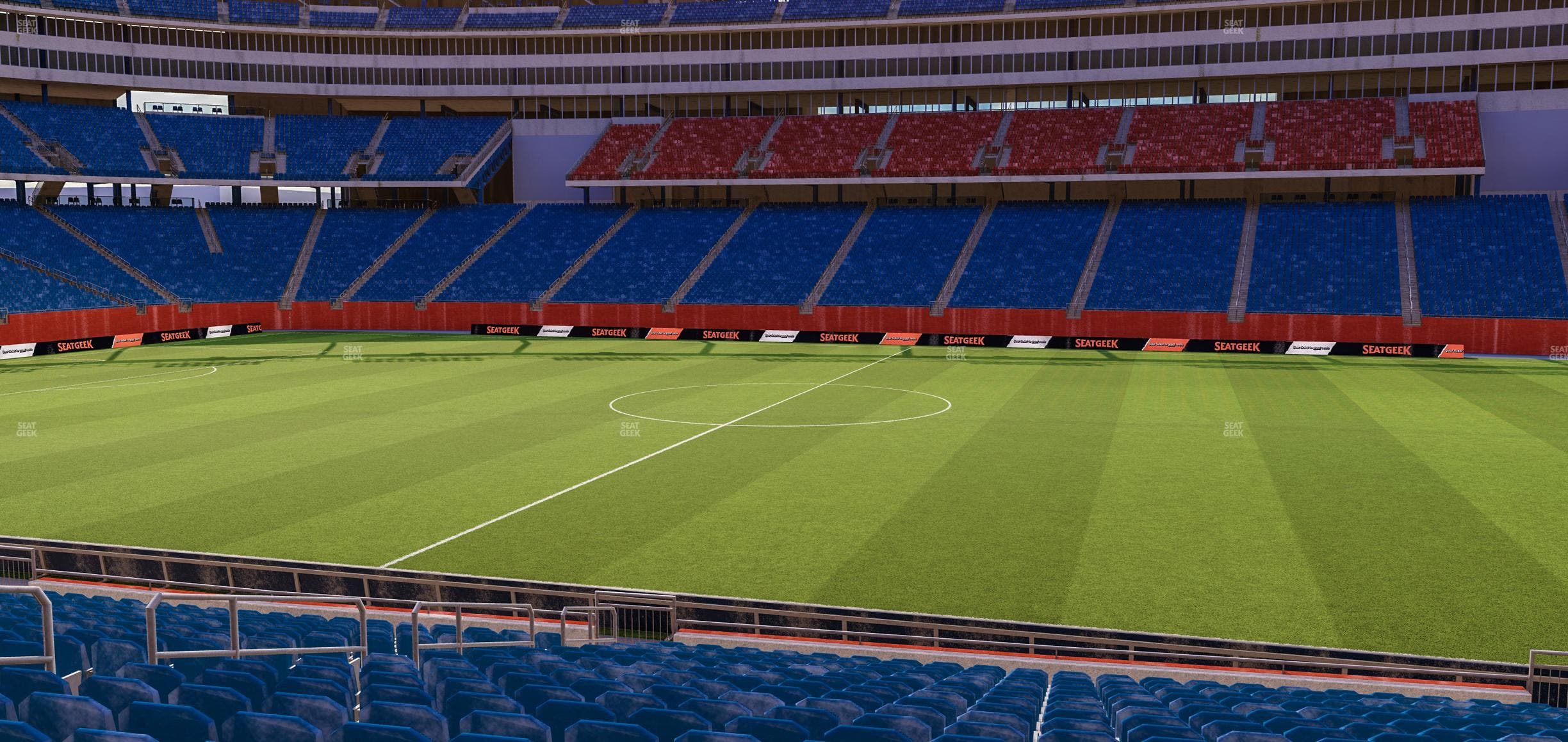 Gillette Stadium - Section 108 Seat View