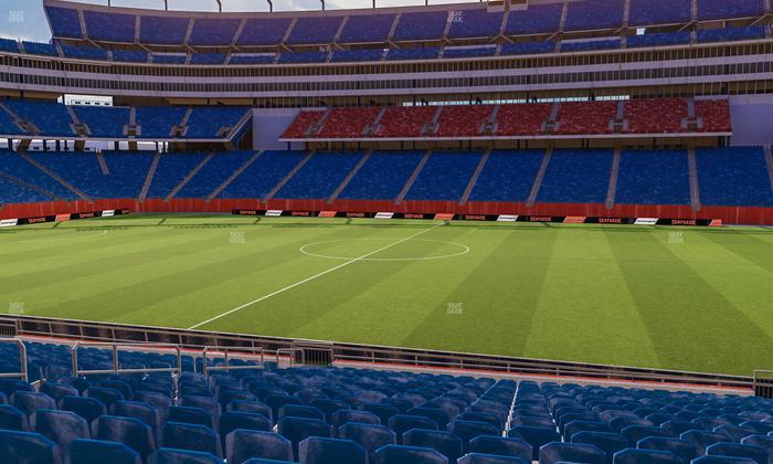 Gillette Stadium - Section 108 Seat View