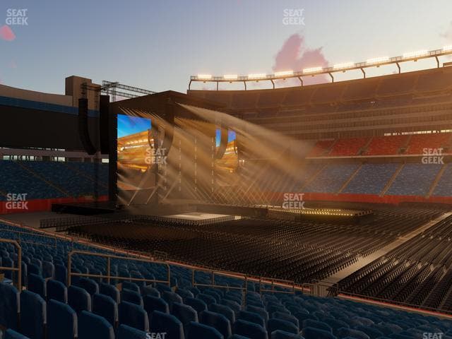 Gillette Stadium - Section 108 Seat View