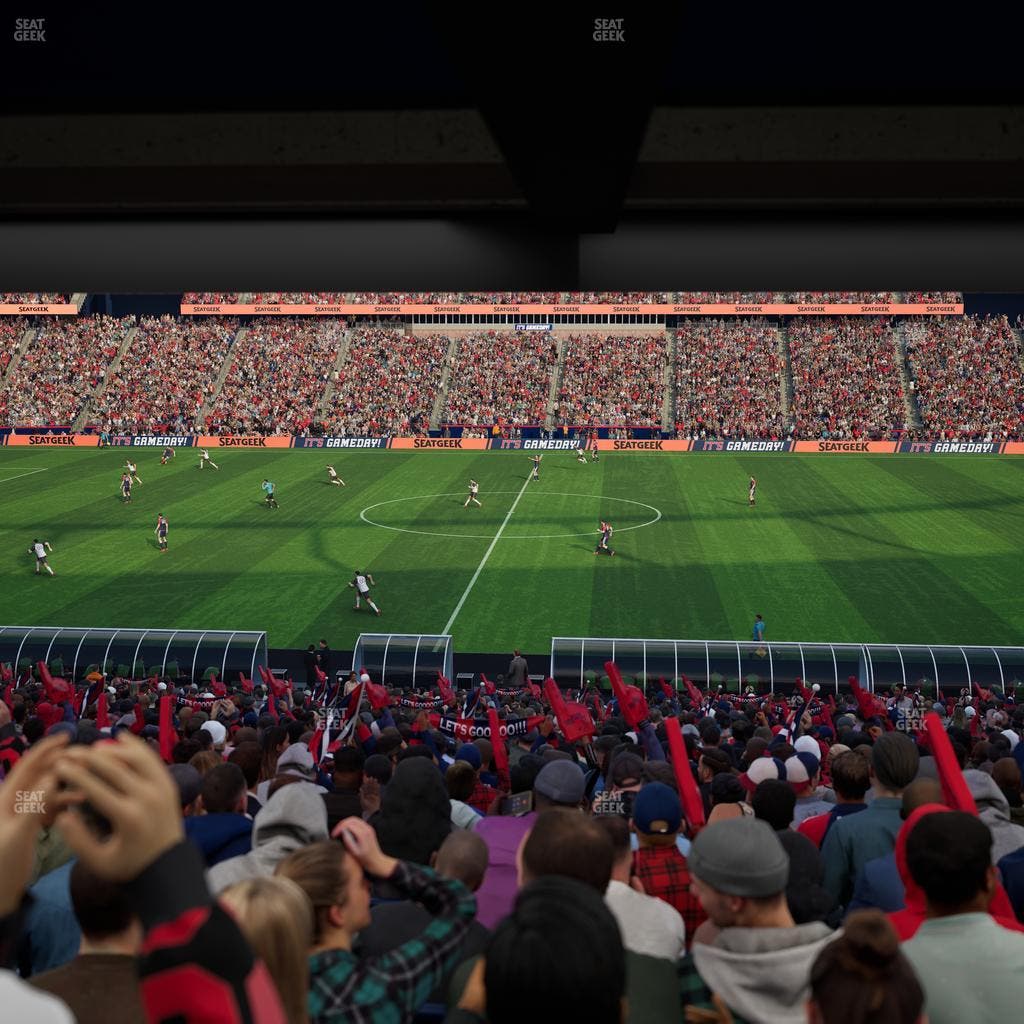 Gillette Stadium - Section 109 Seat View