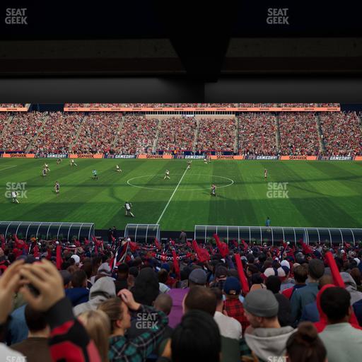 Gillette Stadium - Section 109 Seat View