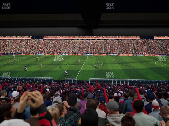 Gillette Stadium - Section 109 Seat View