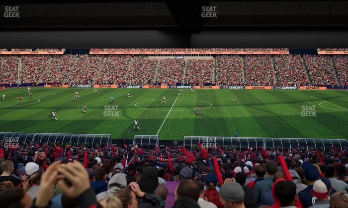 Gillette Stadium - Section 109 Seat View